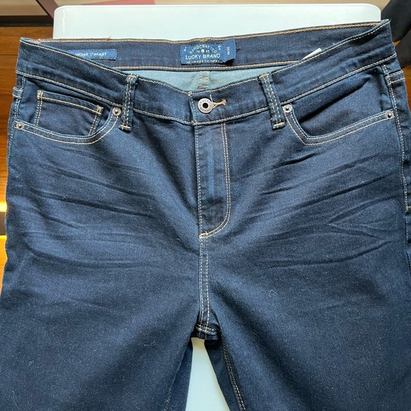 Lucky Brand Brooke Straight Jeans Size 32/14 EUC - Picture 3 of 7